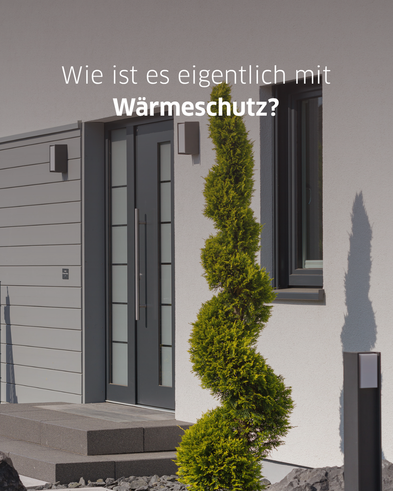 Heller Wohn- und Essbereich eines Holzhauses mit sichtbarer Holzkonstruktion, großen Fenstern, Küche und Ofen als Beispiel für lichtorientierte Hausplanung.